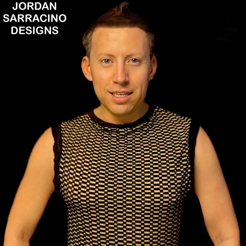 Black&Yellow Knit Vest - Picture 2 of 2